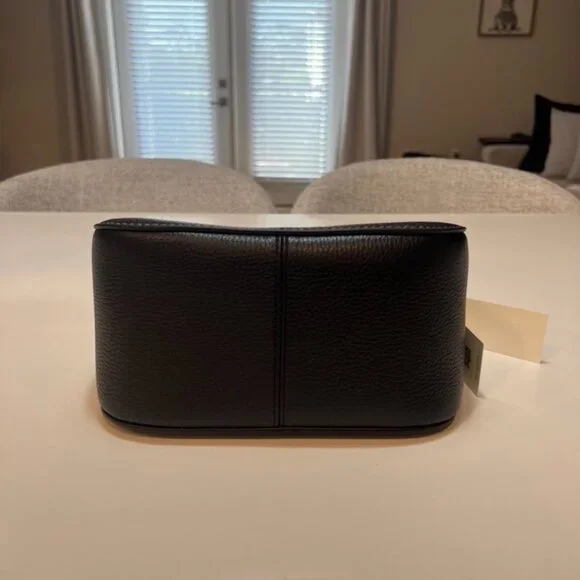 Tory Burch Small Thea Bucket Bag Crossbody In Black - Picture 5 of 9